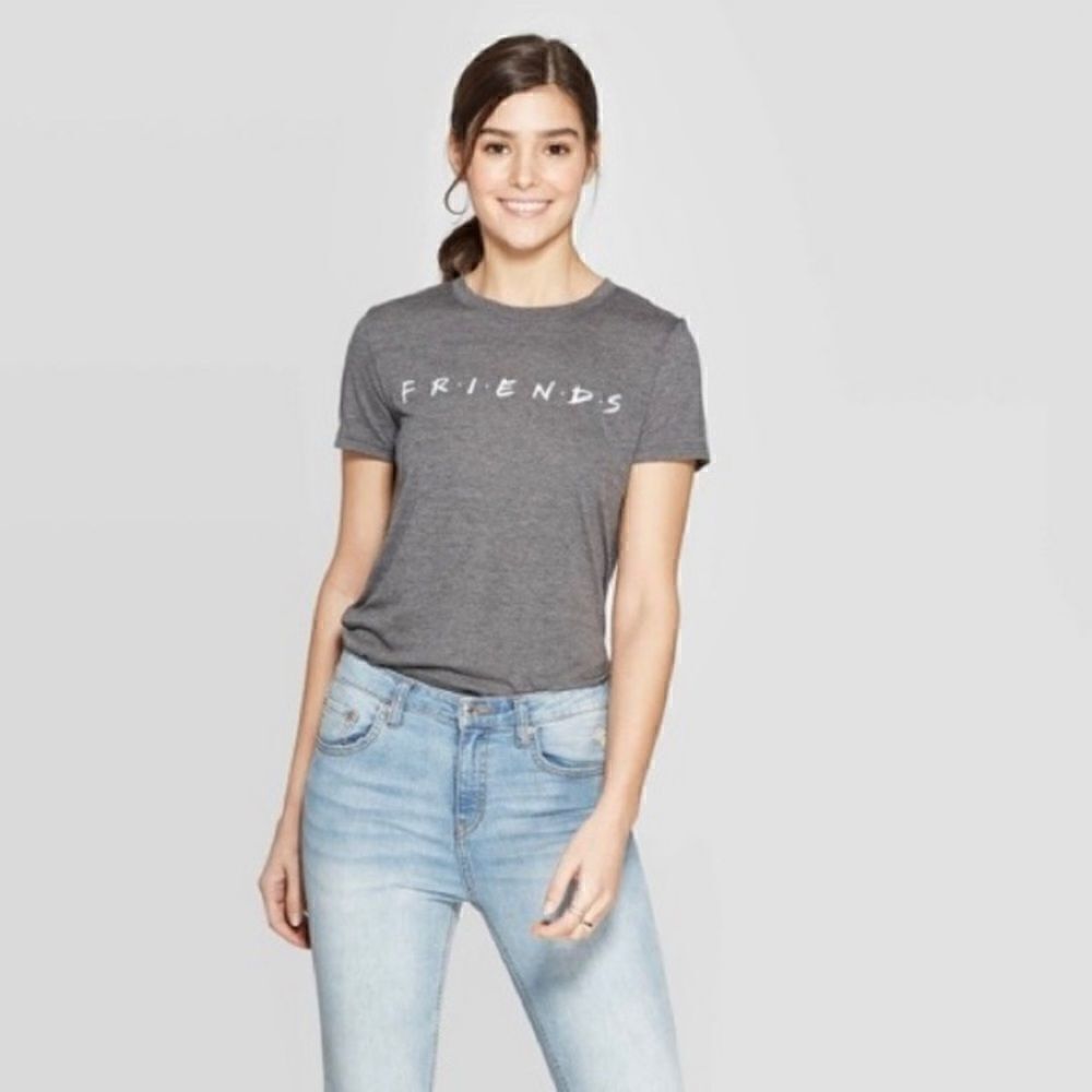 Friends Gray Tee Size Large